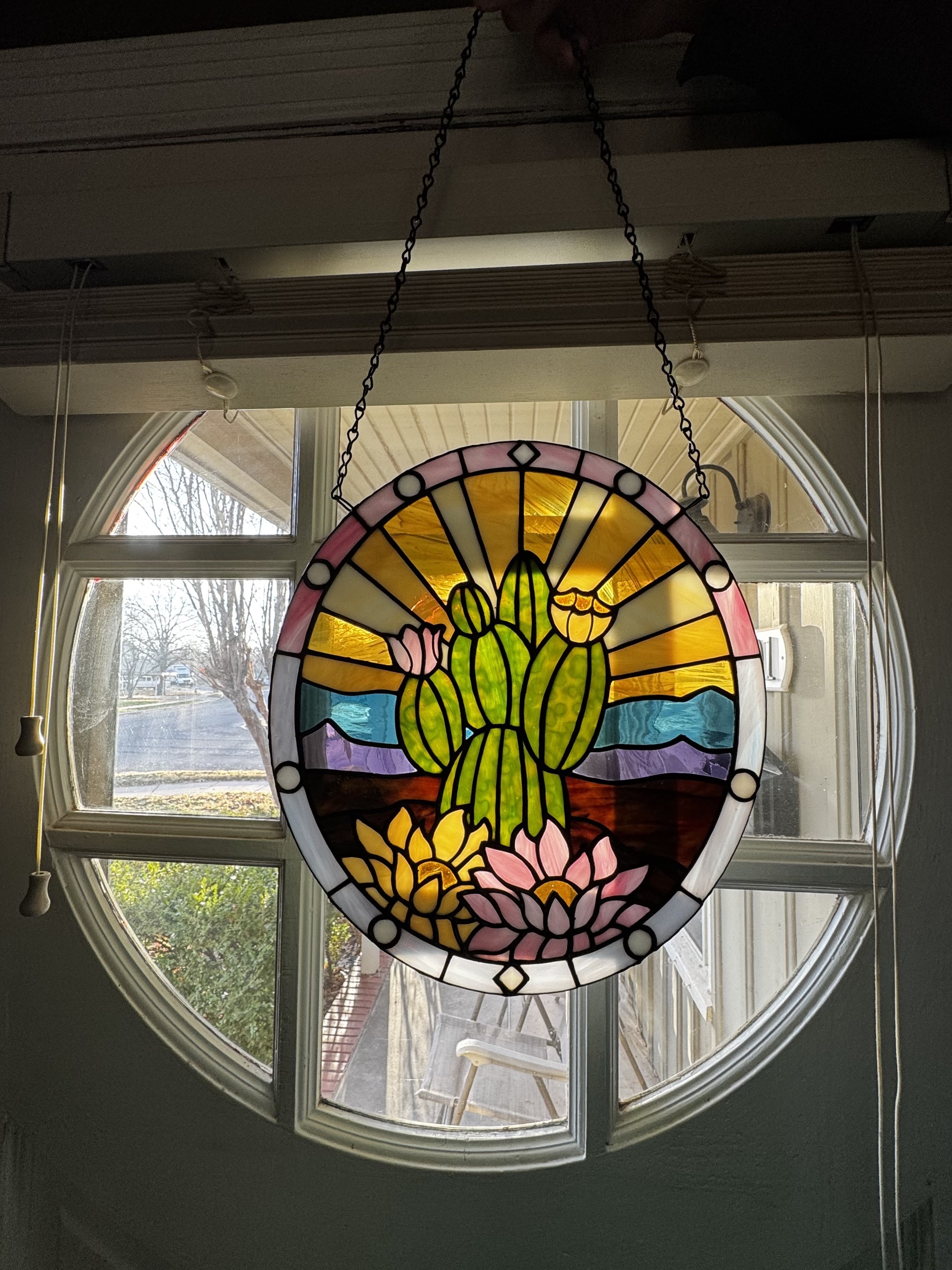 Cognasi Glass Co. handmade stained glass piece