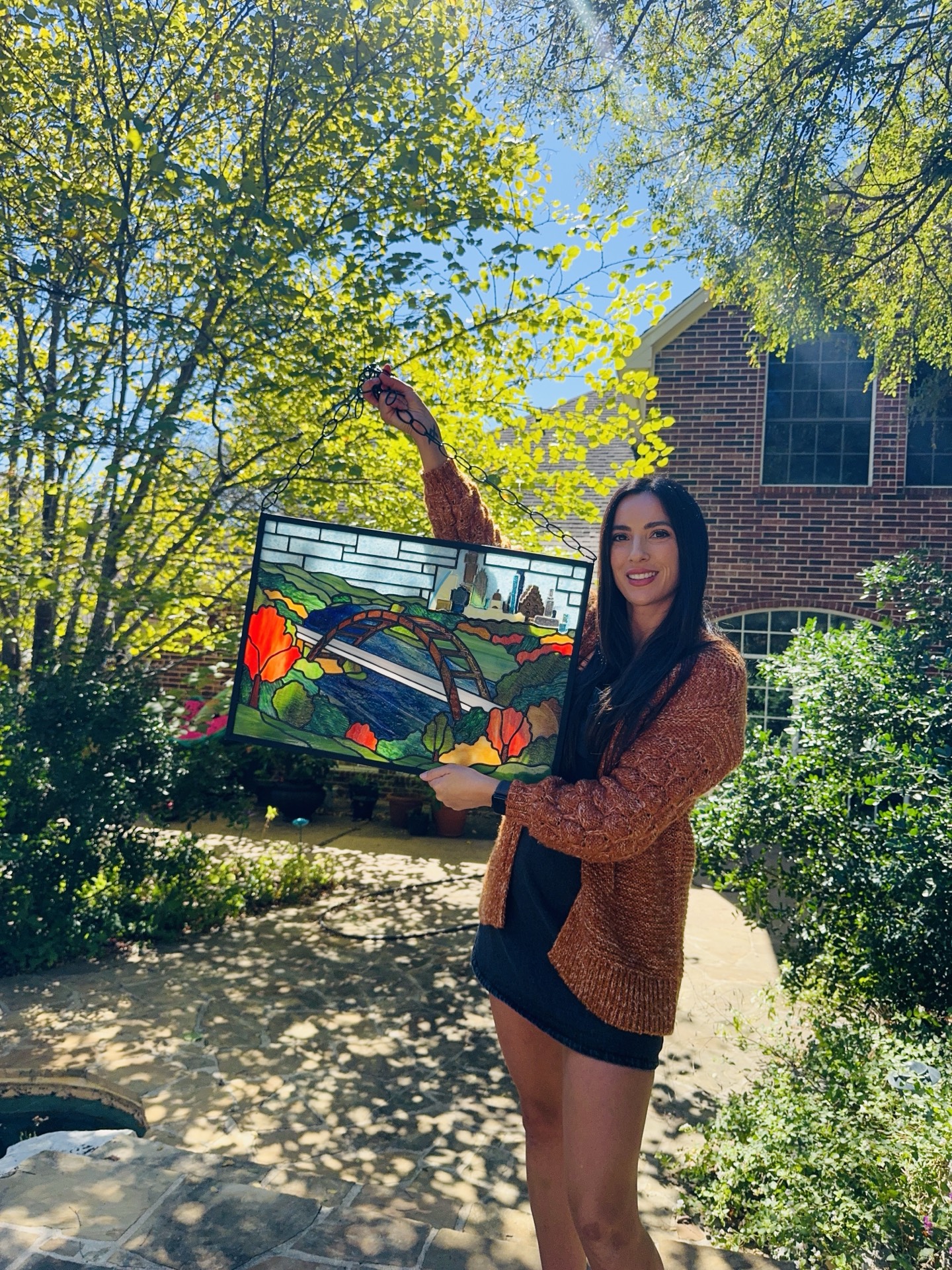 Cognasi Glass Co. handmade stained glass piece